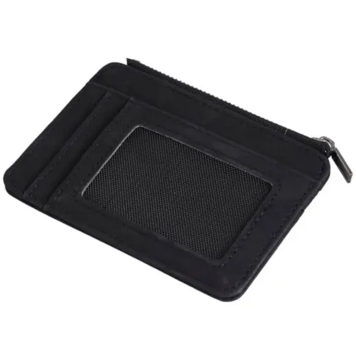 Urban Man Core Double Sided Cardholder Black Flat Back